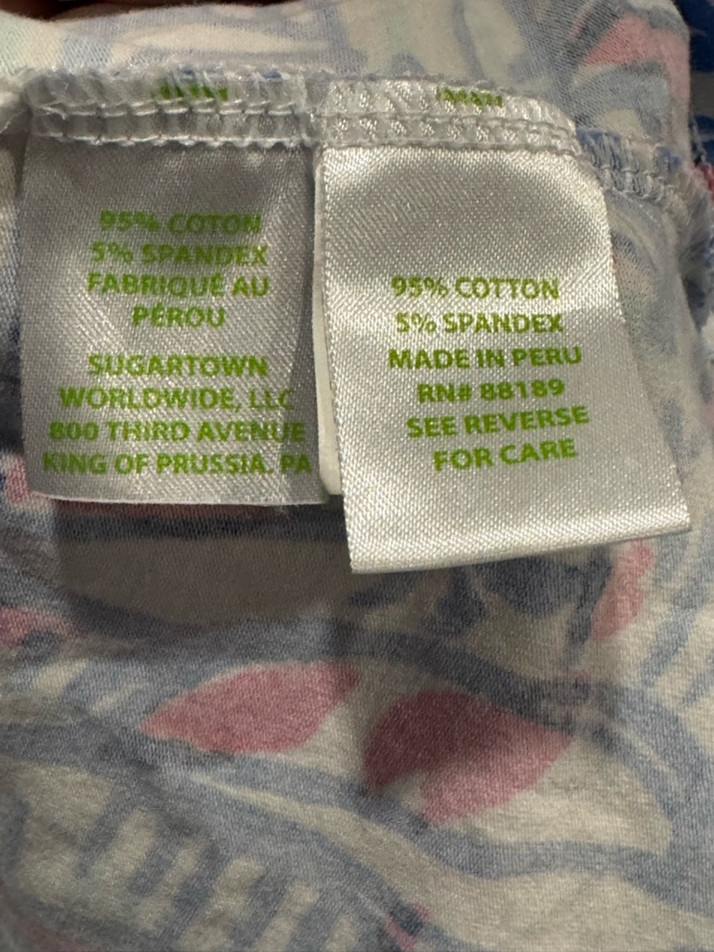 Lilly Pulitzer Tabbie Tank Top in Resort White Red Right Return Sz S - Picture 7 of 10